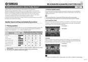 Yamaha Aventage RX-A2040 Additional Information