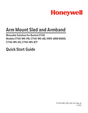 Honeywell CT40-WS-KIT Quick Start Manual
