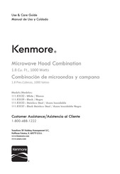 Kenmore 111.83533 Use & Care Manual