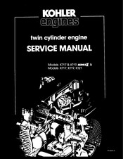 Kohler KT19 series II Service Manual