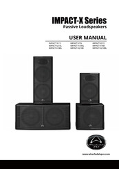 Wharfedale Pro IMPACT-X Series User Manual