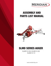 Meridian SLMD Series Assembly And Parts List Manual
