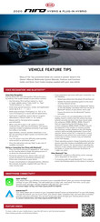 Kia Niro 2020 Vehicle Feature Tips