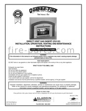 Quadra-Fire DVI-32 Installation, Operation, Venting And Maintenance Instructions