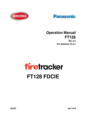 Panasonic Firetracker FT128 Operation Manual