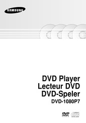 Samsung DVD-1080P7 Manual