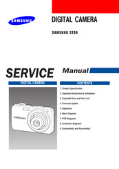 Samsung VLUU ST80 Service Manual