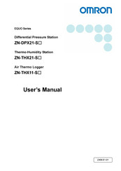 Omron EQUO ZN-THX11-S User Manual