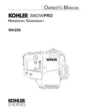 Kohler SNOWPRO WH208 Owner's Manual