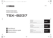 Yamaha TSX-B237 Quick Manual