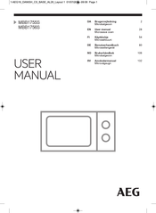 AEG MBB1756S User Manual