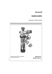 Honeywell BA295D-3/4WHD Installation Instructions Manual