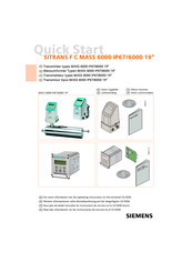 Siemens SITRANS F C MASS 6000 IP67 Quick Start Manual
