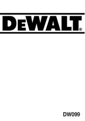 DeWalt DW099 Instructions Manual