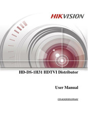 HIKVISION HD-DS-1H31 User Manual