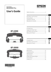 Epson Moverio Pro BT-2000 User Manual
