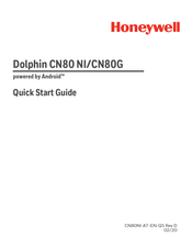 Honeywell Dolphin CN80G Quick Start Manual