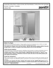 Zenith MB36CVBB Assembly Instructions Manual