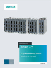 Siemens SIPLUS HCS4200 PROFINET Operating Instructions Manual