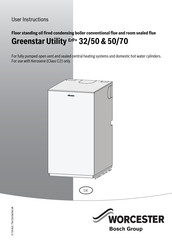 Bosch Worcester Greenstar Utility ErP+ 50/70 User Instructions