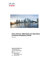 Cisco 1552 Series Installation Manual