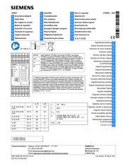 Siemens SIRIUS 3TK2826-CW34 Original Operating Instructions