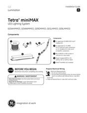 Ge Tetra miniMAX Installation Manual