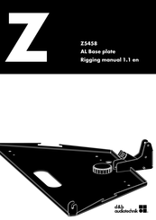 D&B Audiotechnik Z5458 Rigging Manual