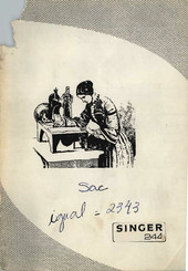 Singer 244 Manual