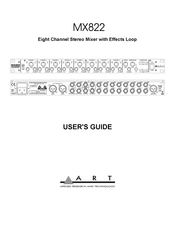 Art MX822 User Manual