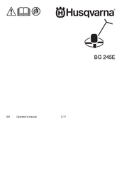 Husqvarna BG 245E Operator's Manual