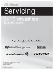 Frigidaire FDB2410HIB - Full Console Dishwasher Servicing