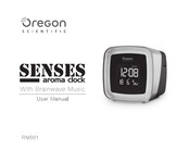Oregon Scientific SENSES Aroma Clock with Brainwave Music RM661 User Manual
