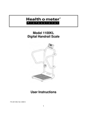 Health O Meter 1100KL User Instructions