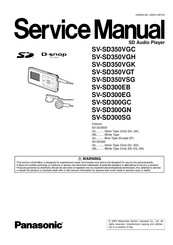 Panasonic SV-SD300EG Service Manual