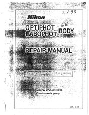 Nikon Optiphot Repair Manual
