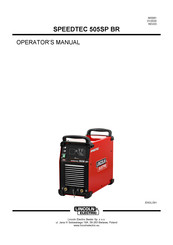 Lincoln Electric SPEEDTEC 505SP BR Operator's Manual