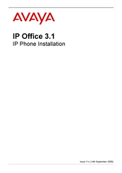 Avaya IP Office 4602 Installation Manual