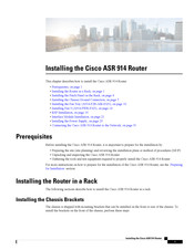 Cisco ASR 914 Manual