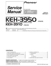 Pioneer KEH-3950 Service Manual