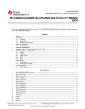 Texas Instruments WL1835MODCOM8B User Manual