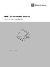 Electro-Voice PXM-12MP-EU Installation Manual