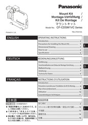 Panasonic CF-CDSM1VC Series Operating Instructions Manual