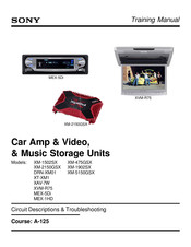 Sony XM-1502SX - Stereo Power Amplifier Training Manual