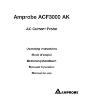 Amprobe ACF3000 AK Operating Instructions Manual