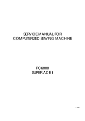 Brother PC-6000 Service Manual