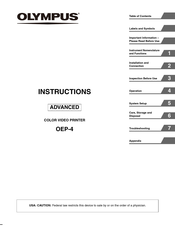 Olympus OEP-4 Instructions Manual