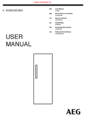 AEG RKB638E4MX User Manual