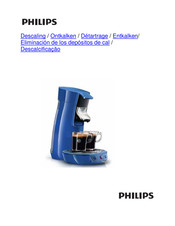Philips Senseo Viva Café Descaling Manual