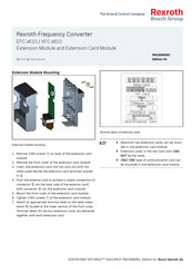 Bosch REXROTH EFC 610 Series Mounting Instructions